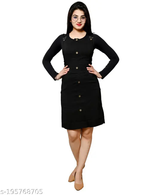 Woman Dresses/Dungaree/(Without inner)