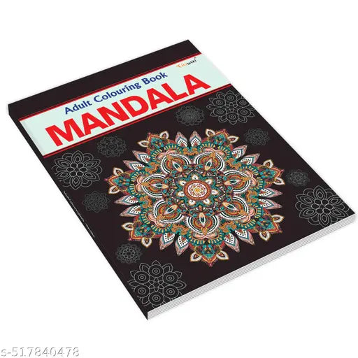 Mandala - Adult Colouring Book : Fun coloring book for adults and kids Stress-Free Art book Relaxing adult coloring book