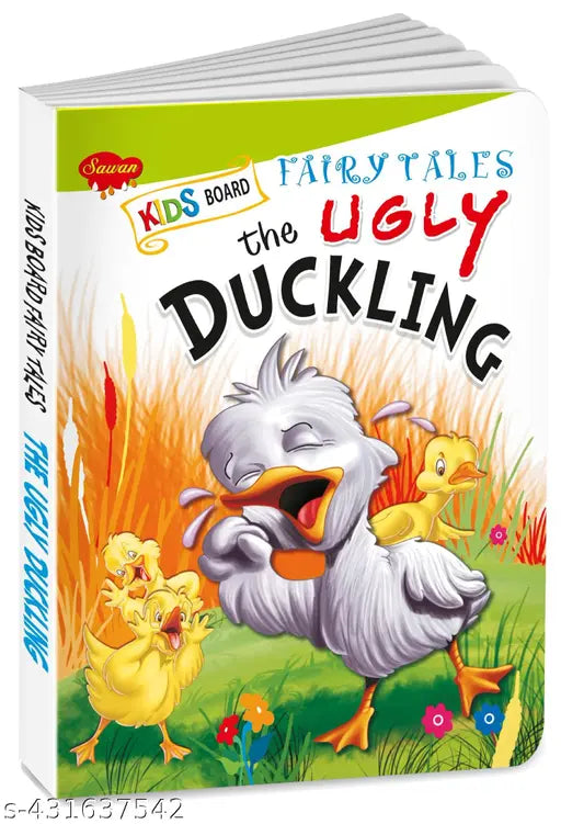 The Ugly Duckling book for kids : Educational board books Moral story books Learning book for kids (Hardcover).