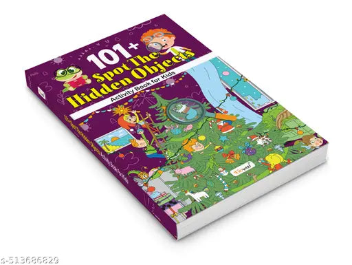 101+ Spot the Hidden Objects Activity Book for Kids