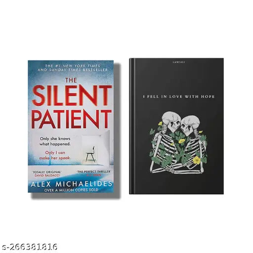 SILENT PATIENT BY ALEX MICHAELIDES + I FELL IN LOVE WITH HOPE BY LANCALI