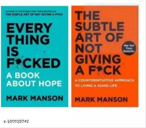 The Subtle Art + Everything Is F** (Paperback Mark Manson)