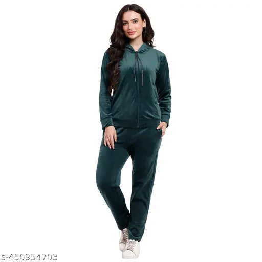 Velvet tracksuit for Woman