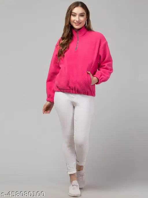 Womens Sweatshirts Casual Pullover Thumb Hole Classic Comfy Spring and full