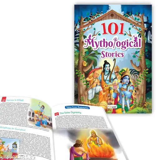 101 Mythological Stories for Kids (Paperback) (Ages 3-12) : Adventures in Mythology for Curious Kids Bedtime story book Children's storybooks for learning