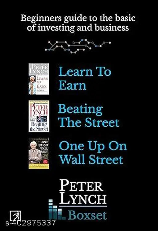 BOOKS HUB One Up On Wall Street + Learn To Earn + Beating The Street by Peter Lynch(Paperback)