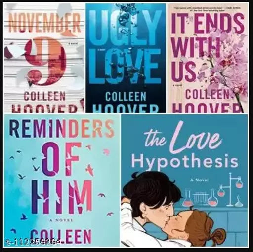 Best 5 Pack Of Love Story It Ends With Us Ugly Love And November 9 Colleen Hoover And Ali Hazelwood (Paperback Colleen Hoover Ali Hazelwood)