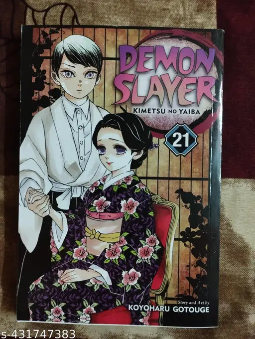 Demon Slayer Kimetsu No Yaiba Volume-21 ( English Paperback Koyoharu Gotouge)