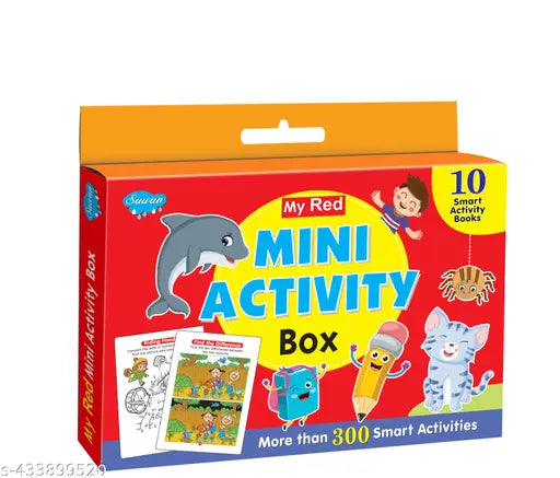 Mini Activity Box : Maze Activity Book Learning Activity Book Educational Activity Books Mega Activity Books - Set of 10 Mega activity books