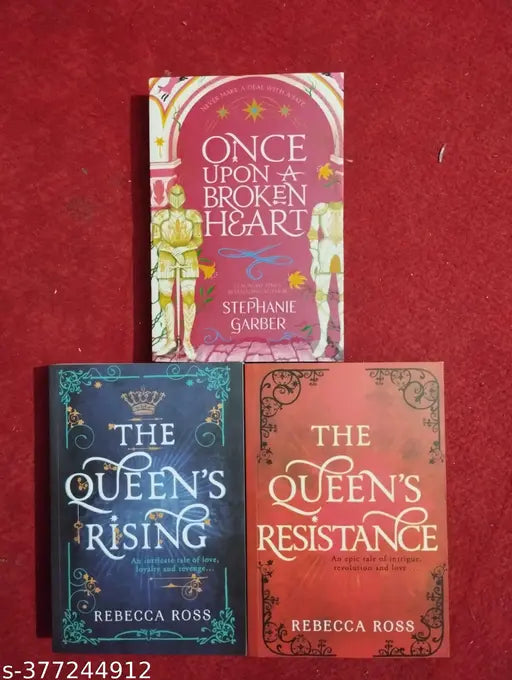 3 Books Set Of :- Once Upon Broken Heart ( Book-1) + The Ballad Of Never After (Book-2) + A Curse For True Love (Book-3) (English Paperback Stephanie Garber)