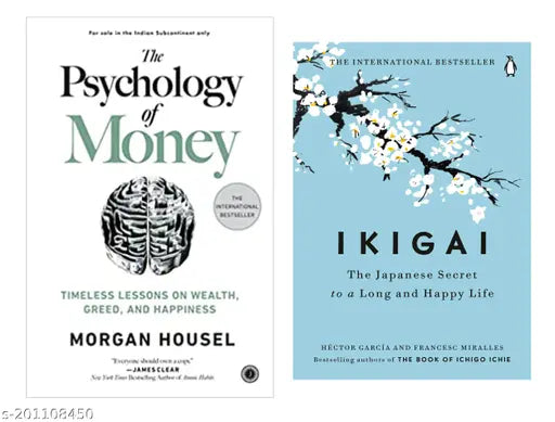 IKIGAI BY HECTOR GRACIA + THE PSYCHOLOGY OF MONEY BY MORGAN HOUSEL