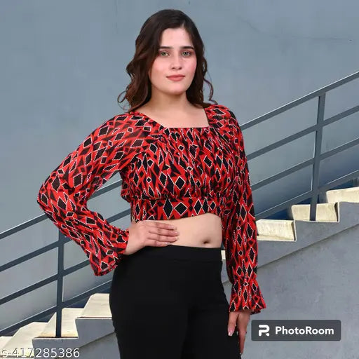 Woman Net Top