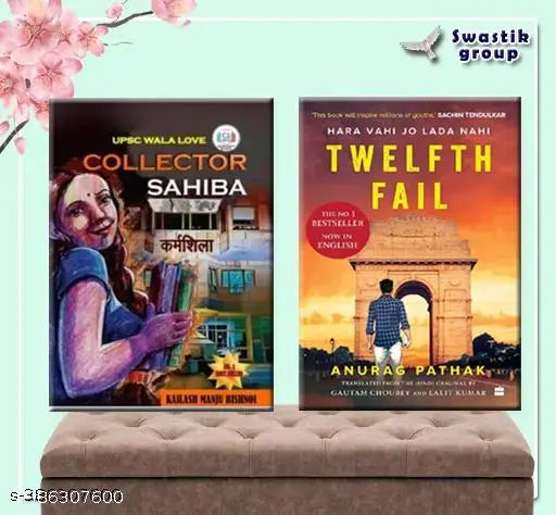 UPSC Wala Love - Collector Sahiba +TWELFTH FAIL Combo PapperBabck By( Anurag Pathak & Kailash Manju Bishnoi)