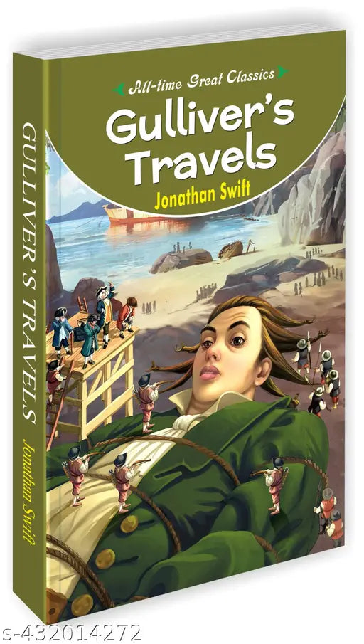Gulliver's Travels : Interactive learning book Educational book for children Novel for early learning - All Time Great Classics Novels