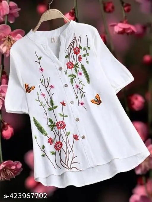 Trendy Womens Printed Shirt