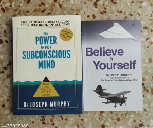 Set Of 2 Book :- The P0wer Of Your Subconscious Mind + Believe In Yourself (English Paperback Dr. Joseph Murphy)
