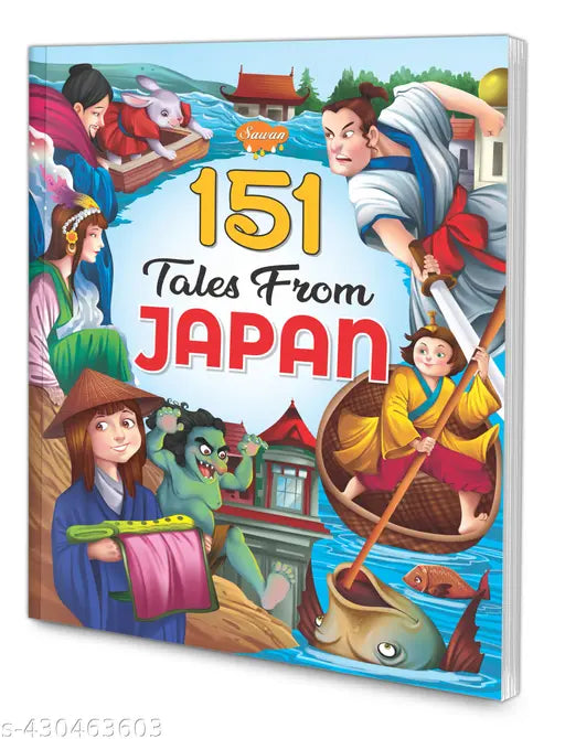 151 Tales from Japan : Classics books for children Famous stories with kids Learning book for kids
