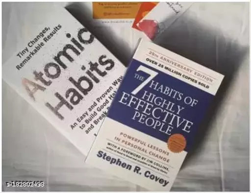 Atomic Habits The 7 Habits Of Highly Effective People (Paperback ENGLISH) (James Clear R. Stephen Covey)