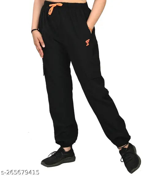 Women's Pack of 1 Black Solid Tights -Activewear