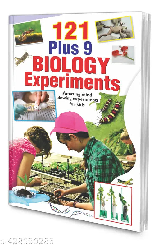 121 Plus 9 Biology Experiments book for kids : Educational book for Kids Science book for kids Biology learning book Science Learning for Kids.