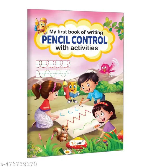 My First Book of Writing Pencil Control with activities : Early Learning Activities Educational book for Children Learning workbook for kids Toddlers activity book