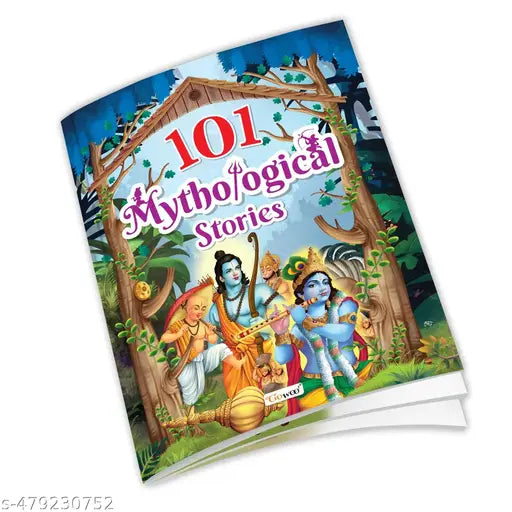 101 Mythological Stories for Kids (Paperback) : Fun and Educational Tales from Mythology to Inspire Young Minds Story book for kids Children's storybooks for learning ages 3-12