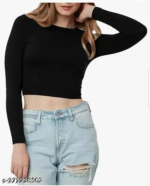 Round Neck Full Sleeve Top