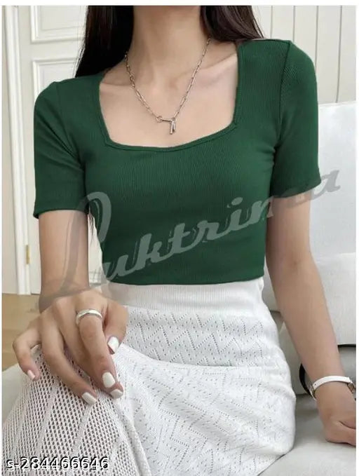 New Latest fancy Deep Neck Top For summer