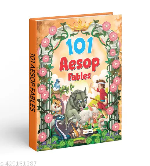 101 Aesop Fables (Ages 3-12) (Hardbound) : Bedtime Story Book for Children Stories for kids Learning story book Children's Story Book