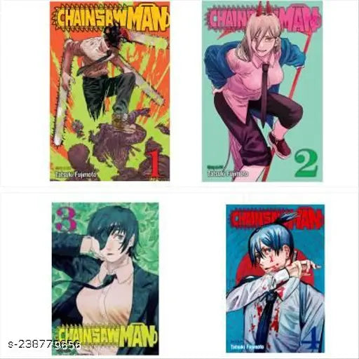 CHAINSAW MAN VOLUM 1 TO 4