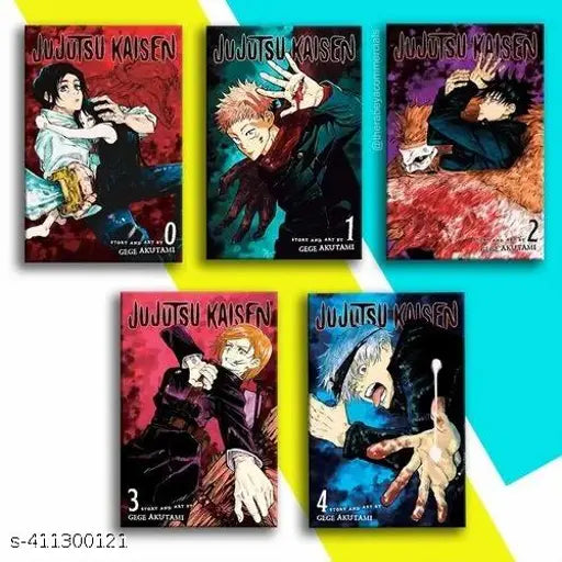 COMIC Jujutsu Vol 0--4 By Gege Akutami ( Paperback English ) Bestseller