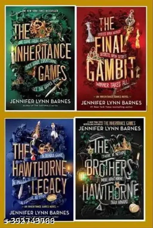 The Inheritance Games Complete Collection:- The Inheritance Games + The Final Gambit + The Hawthorne Legacy + The Brothers Hawthorne