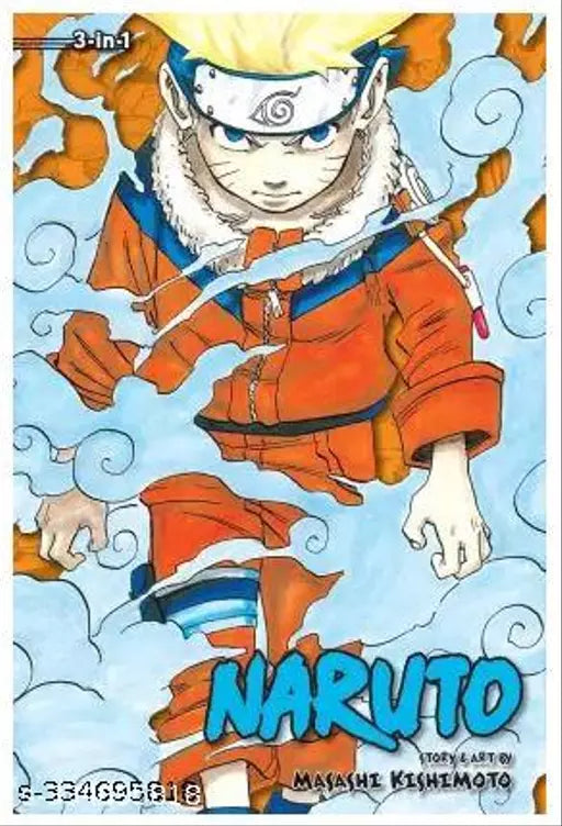 Naruto (3-in-1 Edition) Vol. 1 (English Paperback Kishimoto Masashi)