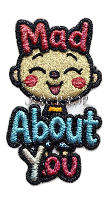 Mad About You Style#1 Digital Image | 300 DPI Printable Art | Print on Demand Images