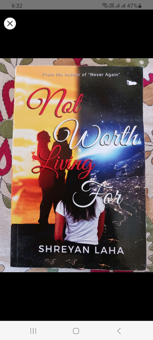 (Like New) Not Worth Living For By Shreyan Laha