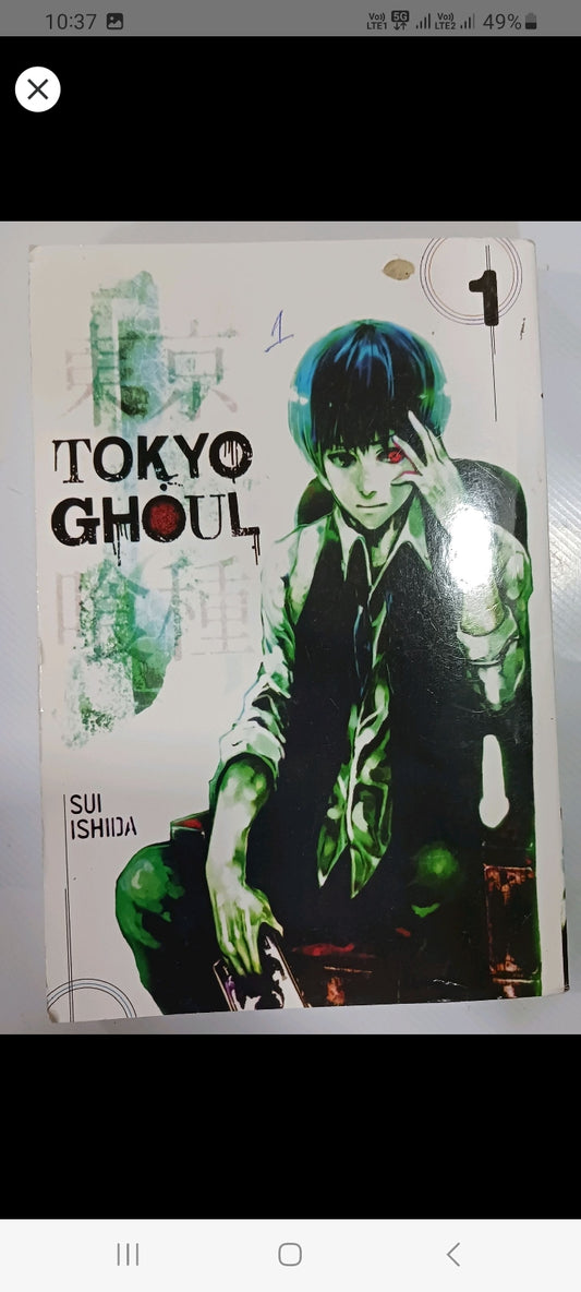 (Like New) Tokyo Ghoul Volume 1 by Sui Ishida