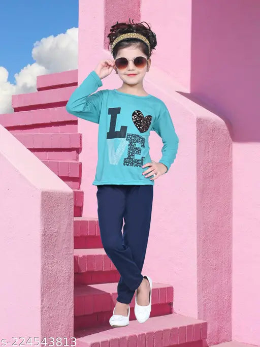Kids top and bottom set