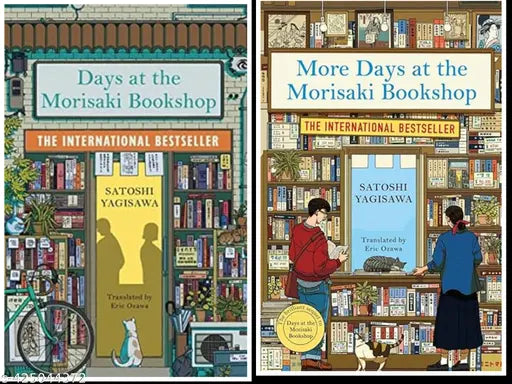 2 Best books combo Days at the Morisaki Bookshop & More Days at the Morisaki Bookshop By Satoshi Yagisawa ( English Paperback ) Bestseller