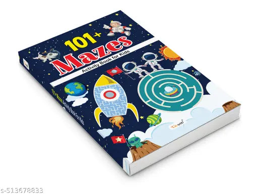 101+ Mazes Activity Book for Kids