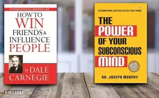 How to Win 1riends & Influence People + The Power of Your Subconscious Mind (Set of 2 Books) (Paperback Dale Carnegie Joseph Murphy)