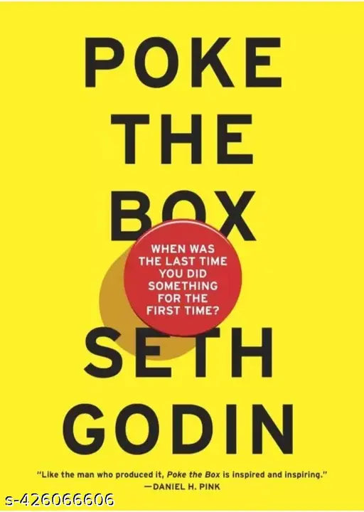 Poke The B0x - When Was The Last Time You Did Somthing For The First Time? (English Paperback Seth Godin)