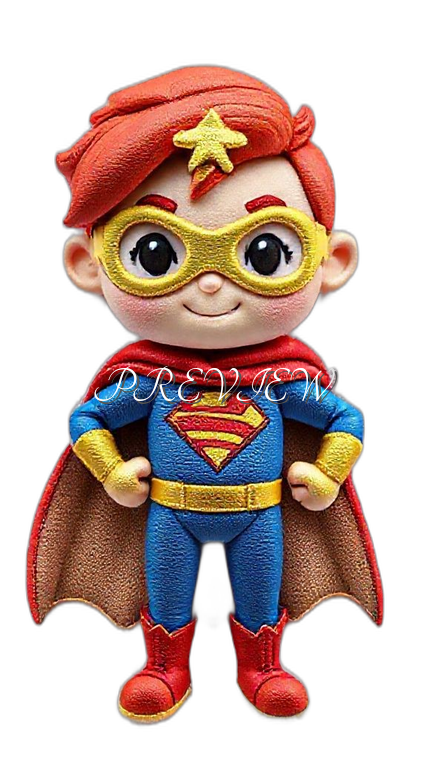 A Super Hero Digital Image | 300 DPI Printable Art | Print on Demand Images