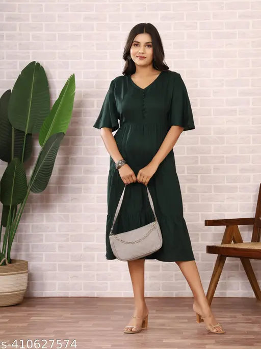 New Beautiful Short Sleeves Kurti For Women