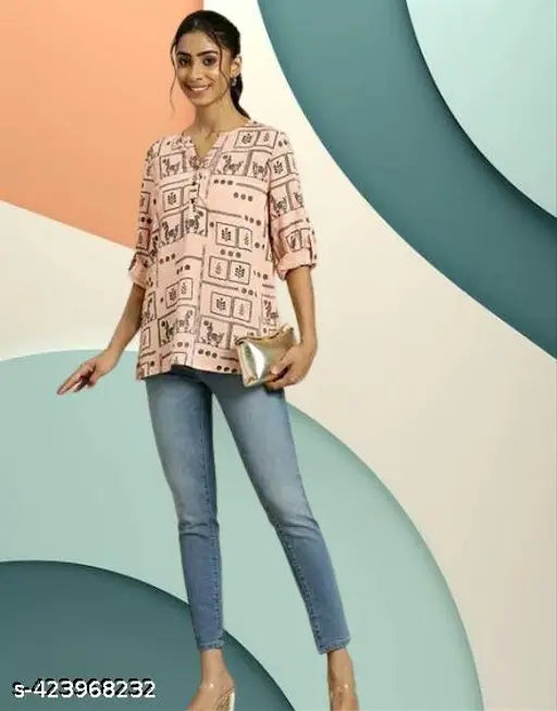 women trendy top