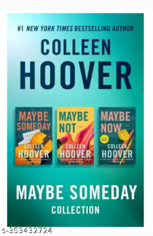 Best Combo Of 3 Books : Maybe Someday + Maybe Not + Maybe Now (English Paperback Colleen Hoover)