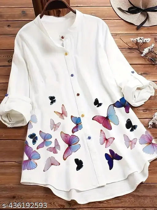 White colour Rayon Tunic