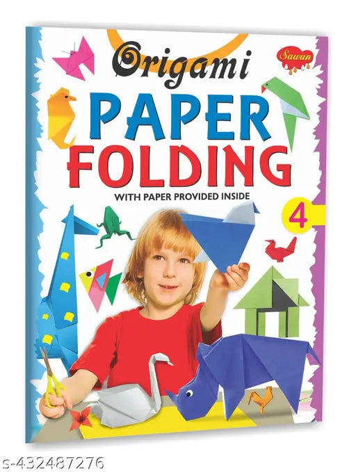 Origami Paper Folding - 4 book for kids : Children's origami activity book Learning activity books Kid's paper folding activity book.