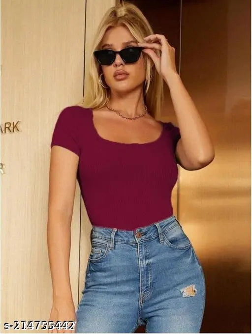Beautiful Deep Neck Top