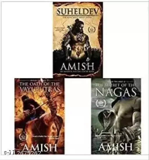 Legend Of Suheldev + The Oath Of The Vayuputras + The Secret Of The Nagesh (Set Of 3 Books) (Paperback Amish trtipathi) Fiction Novels