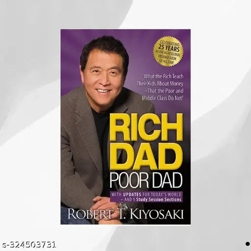 RICH DAD POOR DAD ENGLISH PAPERBACK. BOOK BY ROBERT T. KIYOSAKI